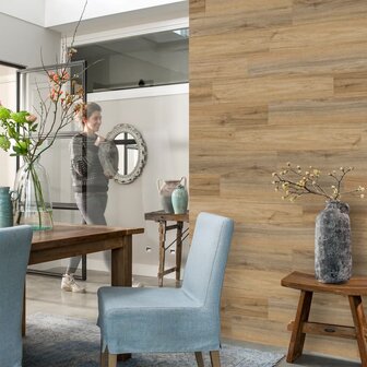 WallArt Planken hout-look natuurlijk eiken lichtbruin 9