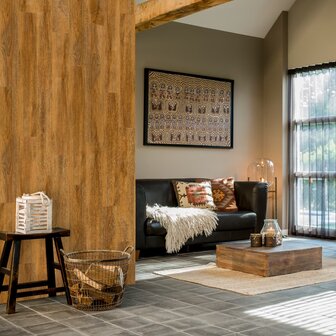 WallArt Planken hout-look gerecycled eikenhout roestbruin 7