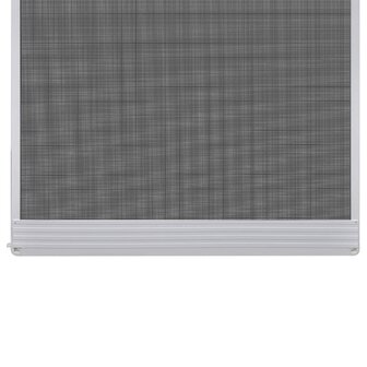 Hordeur met scharnieren 100x215 cm wit 3