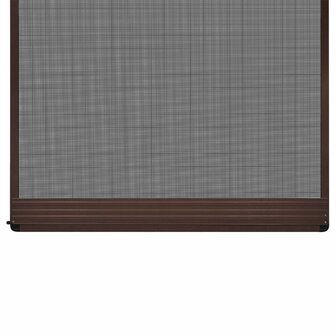 Hordeur met scharnieren 100x215 cm bruin 3