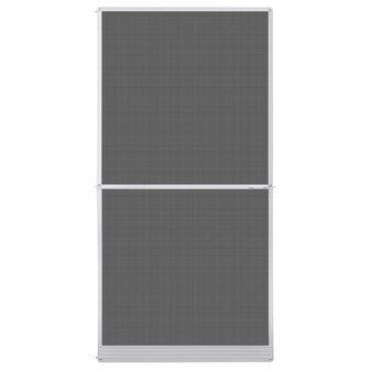 Hordeur met scharnieren 120x240 cm wit 2