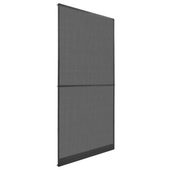 Hordeur met scharnieren 100x215 cm antraciet 1