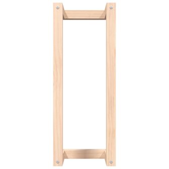 Handdoekenrek 23x18x60 cm massief grenenhout 5