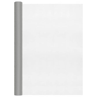 Gaas 80x500 cm roestvrij staal zilverkleurig 3