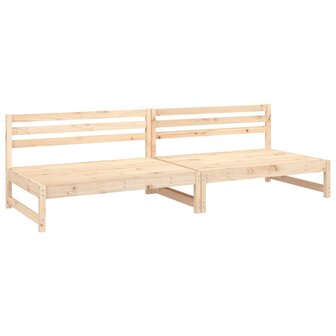 Tuinmiddenbanken 2 st 120x80 cm massief grenenhout 2