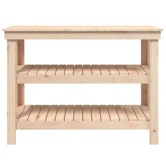 Werkbank 110,5x50x80 cm massief grenenhout 5