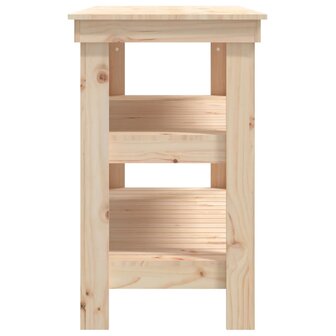 Werkbank 110,5x50x80 cm massief grenenhout 6