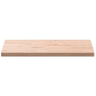 Wastafelblad 60x40x2,5 cm massief beukenhout 4