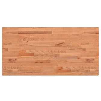 Wastafelblad 80x40x1,5 cm massief beukenhout 2