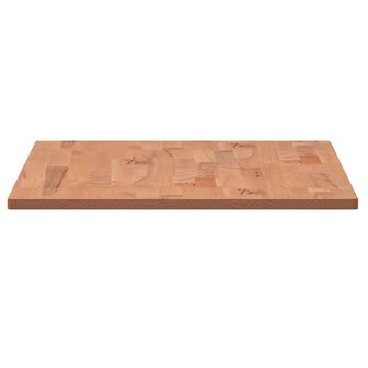 Wastafelblad 80x40x1,5 cm massief beukenhout 5
