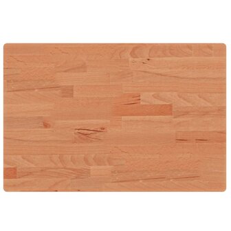 Wastafelblad 60x40x2,5 cm massief beukenhout 2