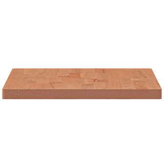 Wastafelblad 60x40x2,5 cm massief beukenhout 5