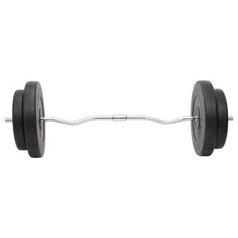 Halterset met gewichten 120 kg 3