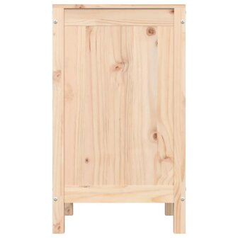 Wasmand 44x44x76 cm massief grenenhout 6