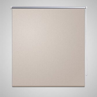 Rolgordijn verduisterend 160 x 175 cm beige 1