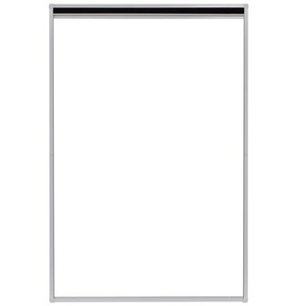 Raamhor pliss&eacute; 80x120 cm aluminium  4