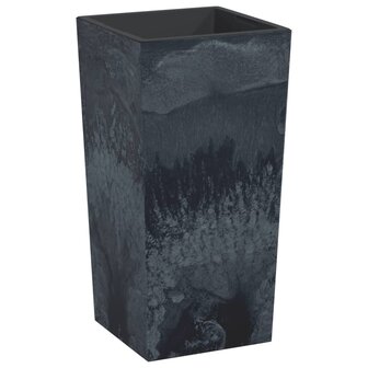 Plantenbak uitneembare bak beton-look 11/26,5 L PP antraciet 2