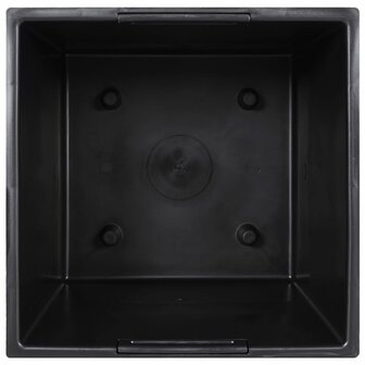 Plantenbak uitneembare bak beton-look 11/26,5 L PP antraciet 5