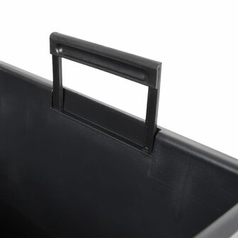 Plantenbak uitneembare bak beton-look 11/26,5 L PP antraciet 6
