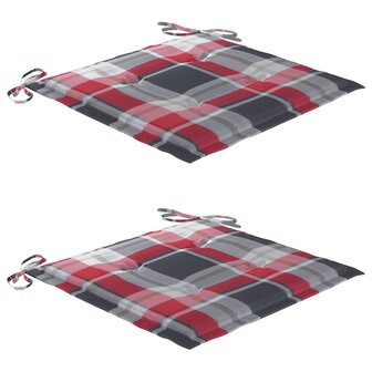 3-delige Tuinset inklapbaar met kussen massief teakhout 7