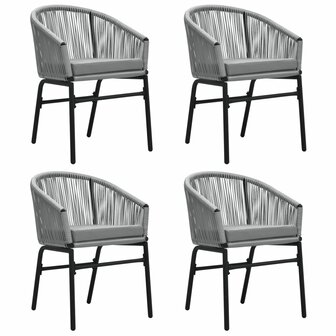 5-delige Tuinset grijs 3