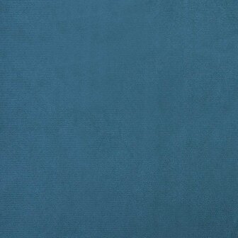Hondenmand 60x40x30 cm fluweel blauw 6