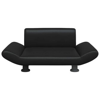 Hondenmand 70x45x28 cm kunstleer zwart 3