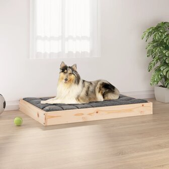 Hondenmand 91,5x64x9 cm massief grenenhout 1