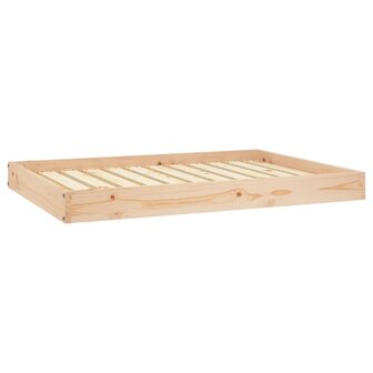 Hondenmand 101,5x74x9 cm massief grenenhout 2
