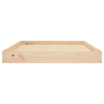 Hondenmand 101,5x74x9 cm massief grenenhout 4
