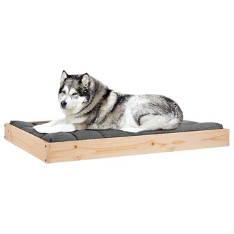 Hondenmand 101,5x74x9 cm massief grenenhout 6