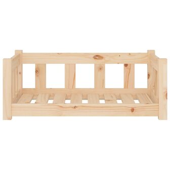 Hondenmand 75,5x55,5x28 cm massief grenenhout 3