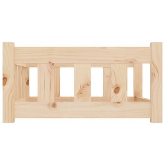 Hondenmand 75,5x55,5x28 cm massief grenenhout 4