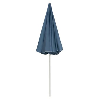 Strandparasol 240 cm blauw 4