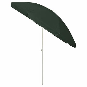 Strandparasol 240 cm groen 3