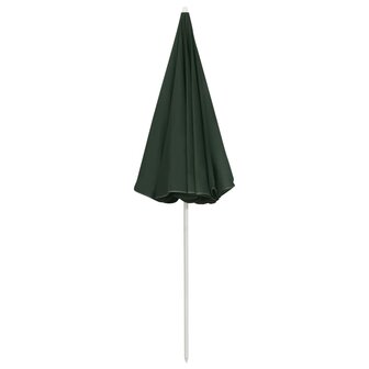 Strandparasol 240 cm groen 4