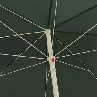 Strandparasol 240 cm groen 5