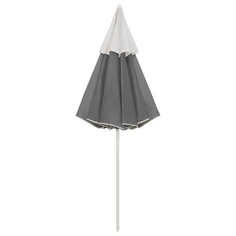 Strandparasol 300 cm antracietkleurig 4