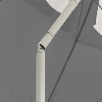 Strandparasol 300 cm antracietkleurig 6