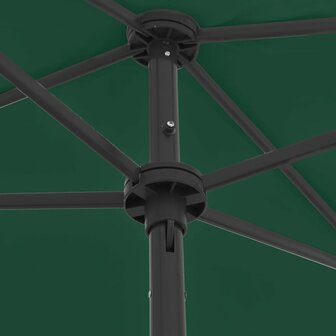 Strandparasol 180x120 cm groen 7