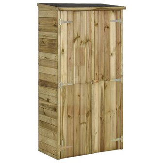 Tuinschuur 85x48x177 cm grenenhout 1