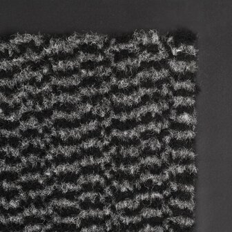 Droogloopmat rechthoekig getuft 80x120 cm antraciet 4