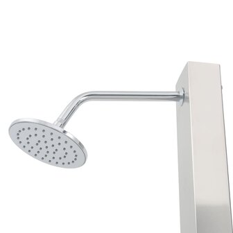 Buitendouche met bak HKC roestvrij staal 8
