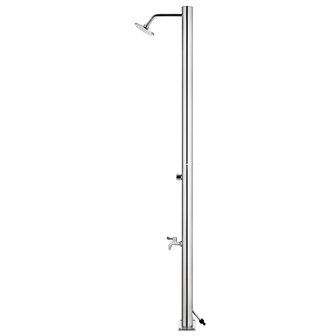 Buitendouche 215 cm roestvrij staal  4