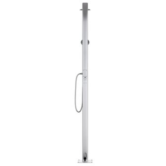 Buitendouche 215 cm aluminium 5