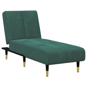 2-delige Loungeset fluweel donkergroen 6