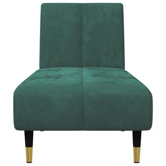 2-delige Loungeset fluweel donkergroen 7