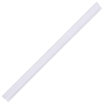 Tuinscherm 70x0,19 m PVC wit 8