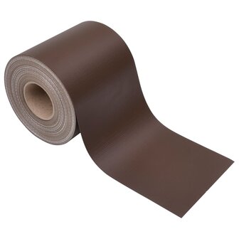 Tuinscherm 70x0,19 m PVC bruin 4