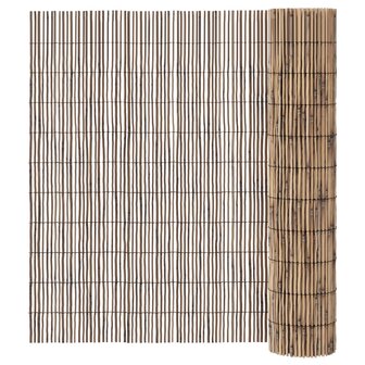 Tuinscherm 400x100 cm riet 2